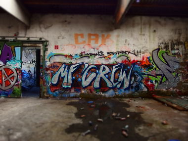 Graffiti Wall in München - Photo by Karlstoast - mf, crew, lies (2014)