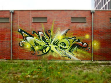 Graffiti Wall in München - Photo by Karlstoast - ekser, exer, munich (2014)