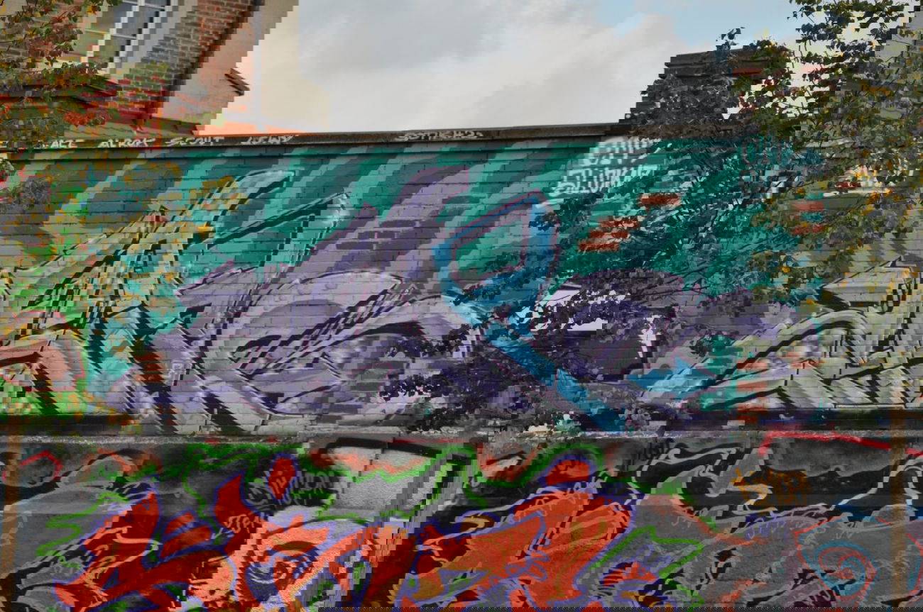 Graffiti Wall - Photo by Karlstoast - 2face, city, slickaz (2014)