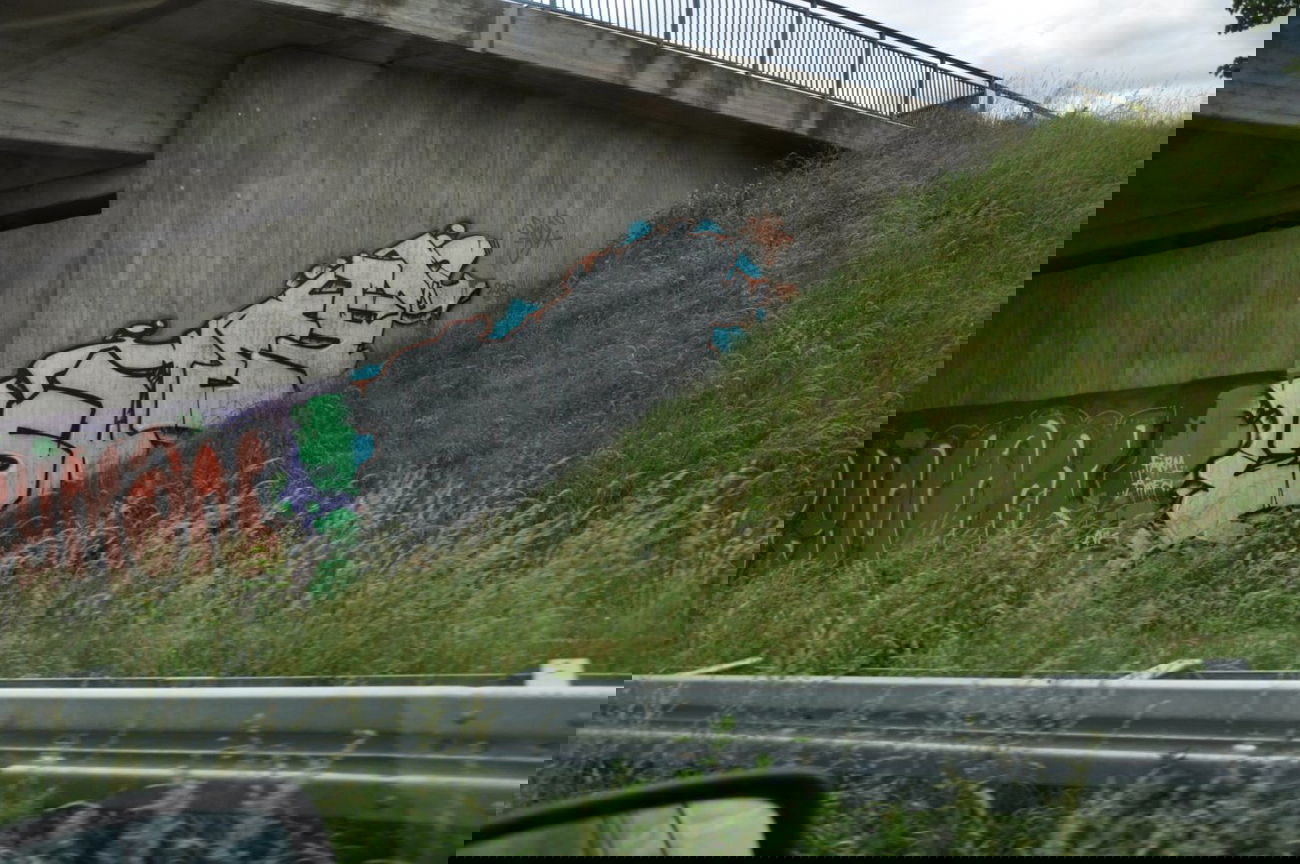 Graffiti Wall in Heidelberg - Photo by Karlstoast - swey, eyman., heidelberg (2013)