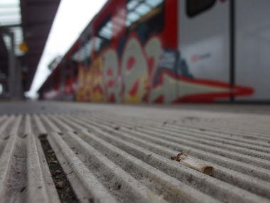 Graffiti Train - Photo by Karlstoast - kayro, trr, terror (2014)