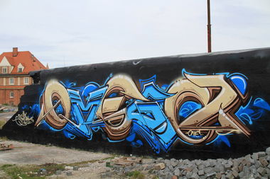 Graffiti Wall in München - Photo by Karlstoast - omega, munich, minga (2014)