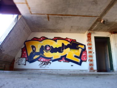 Graffiti Wall in München - Photo by Karlstoast - dope, dachau, munich (2015)