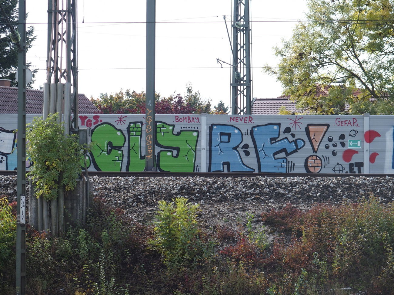 Graffiti Wall - Photo by Karlstoast - clyre, munich, münchen