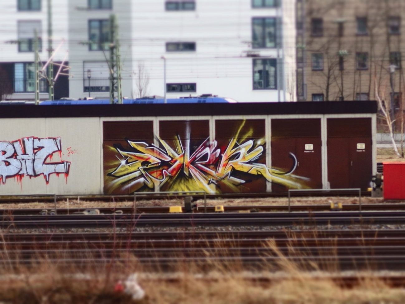 Graffiti Wall in München - Photo by Karlstoast - Exer, Ekser, ecser (2015)