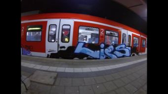 Graffiti Video in München - Photo by Karlstoast - munich, münchen, dachau (2014)