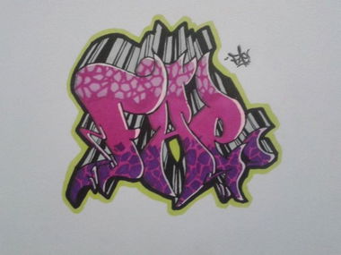 Graffiti Sketch in Izmir - Photo by Karo - old, fae, karo (2011)