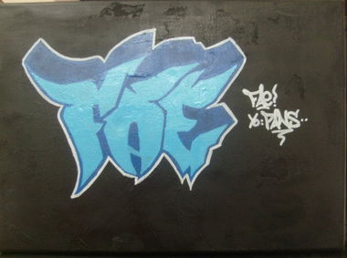 Graffiti Sketch in Izmir - Photo by Karo - karo, fae, old (2011)