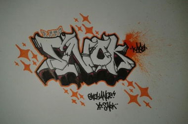 Graffiti Sketch in Izmir - Photo by Karo - exchange, karo, snok (2012)