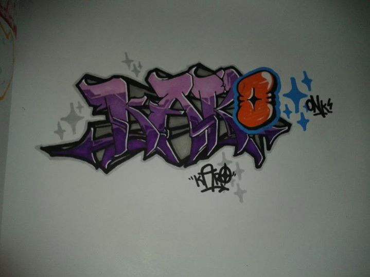 Graffiti Sketch in Izmir - Photo by Karo - Karo, onk, 2012 (2012)