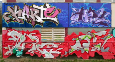 Graffiti Wall in Berlin - Photo by Karte - Karte, Hope, Metal