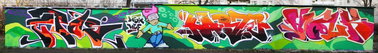 Graffiti Wall in Berlin - Photo by Karte - Epos, Karte, Volk