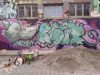 Graffiti Wall - Photo by Kartel - kartel, agil, glocksee