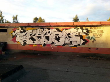 Graffiti Wall - Photo by Kasen - kasen, koszalin, 2014 (2014)