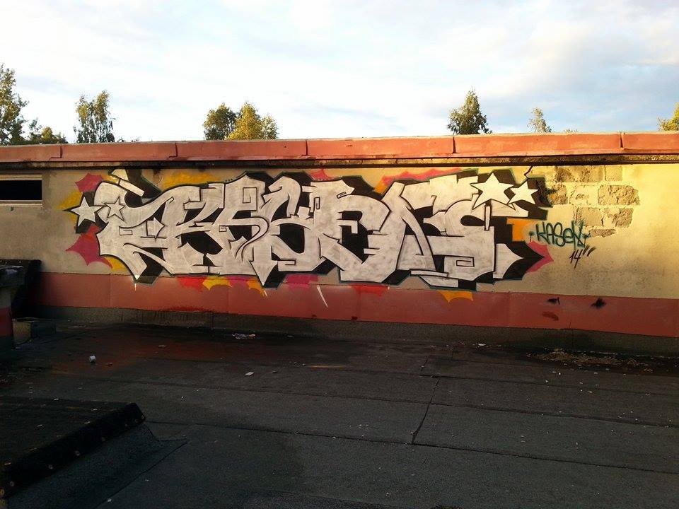 Graffiti Wall - Photo by Kasen - kasen, koszalin, 2014 (2014)