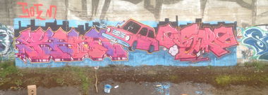 Graffiti Wall - Photo by Kasen - koszalin, kasen, ciasto (2016)