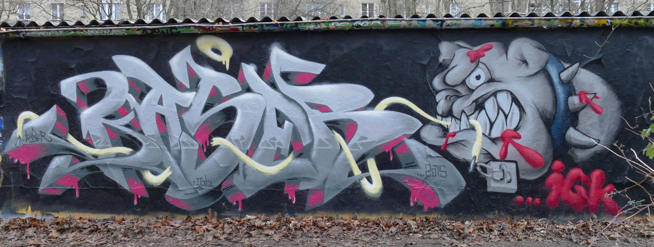 Graffiti Wall - Photo by KaserIGK (2015)