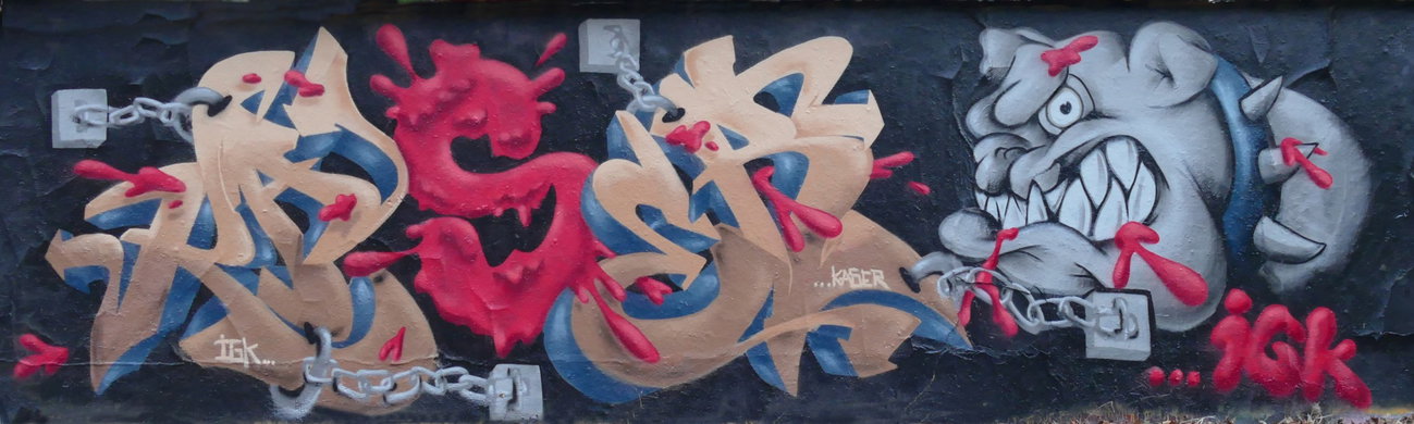 Graffiti Wall - Photo by KaserIGK (2015)