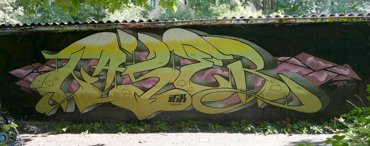 Graffiti Wall - Photo by KaserIGK (2016)