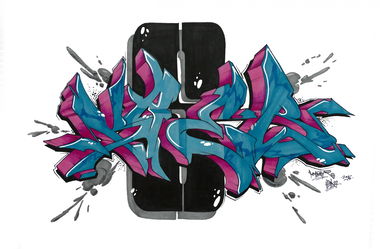 Graffiti Sketch - Photo by KaserIGK (2016)