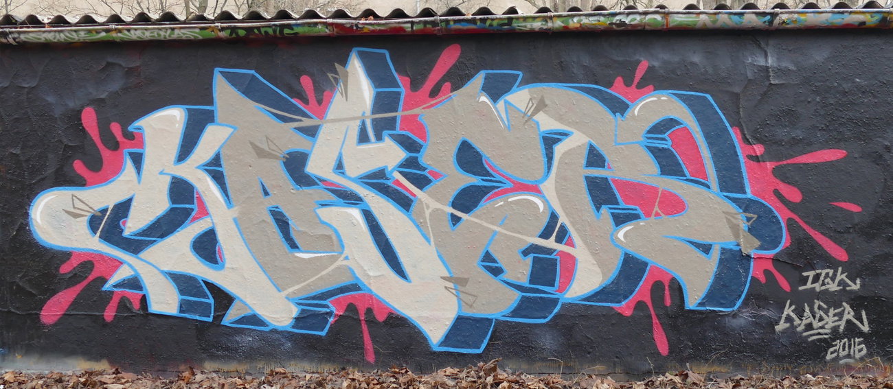 Graffiti Wall - Photo by KaserIGK (2016)