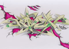 Graffiti Sketch - Photo by KaserIGK (2016)