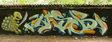 Graffiti Wall - Photo by KaserIGK (2016)