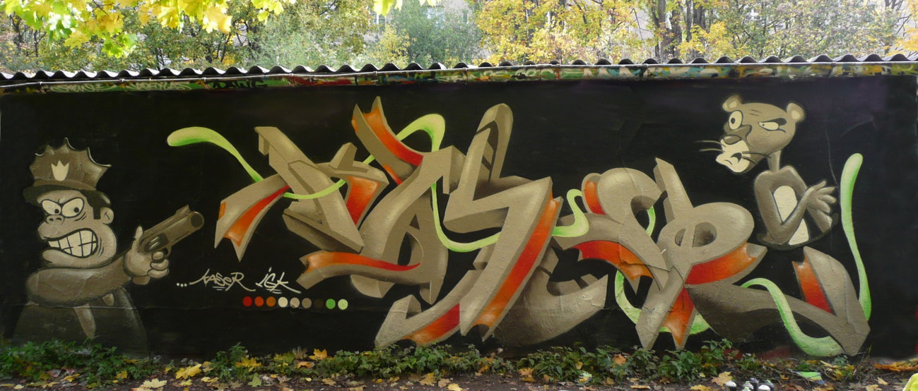 Graffiti Wall - Photo by KaserIGK (2015)