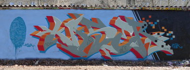 Graffiti Wall - Photo by KaserIGK (2016)