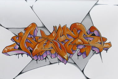 Graffiti Sketch - Photo by KaserIGK (2015)