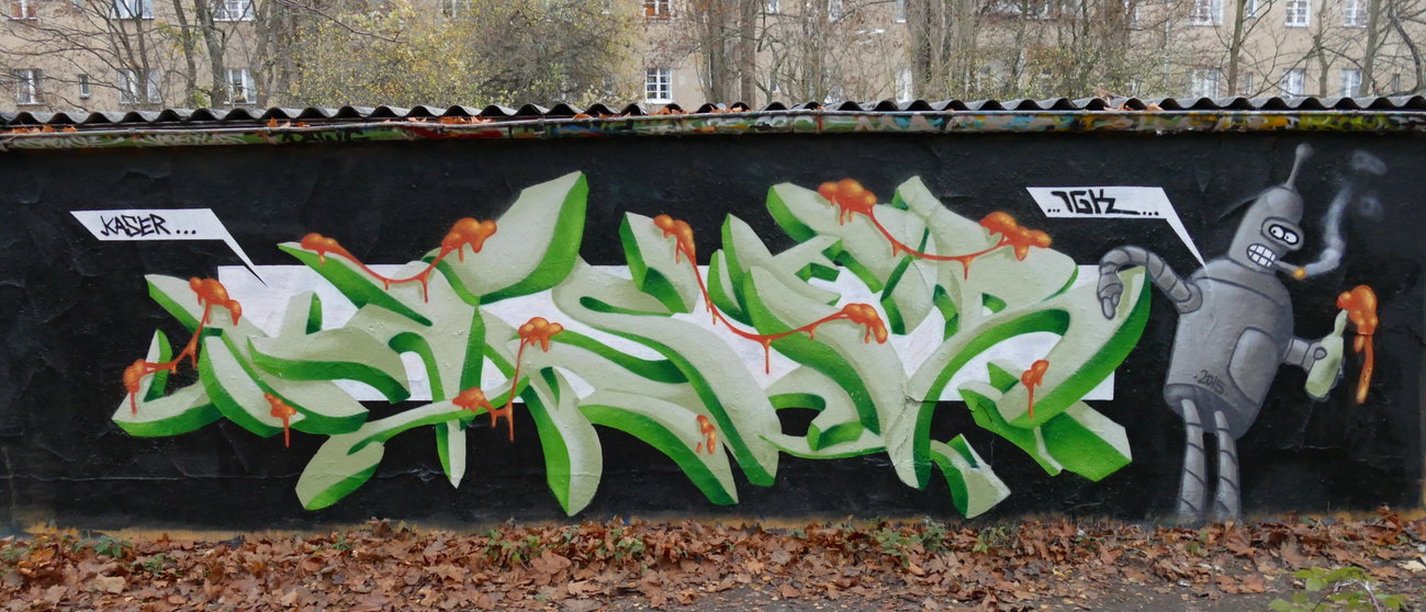 Graffiti Wall - Photo by KaserIGK (2015)