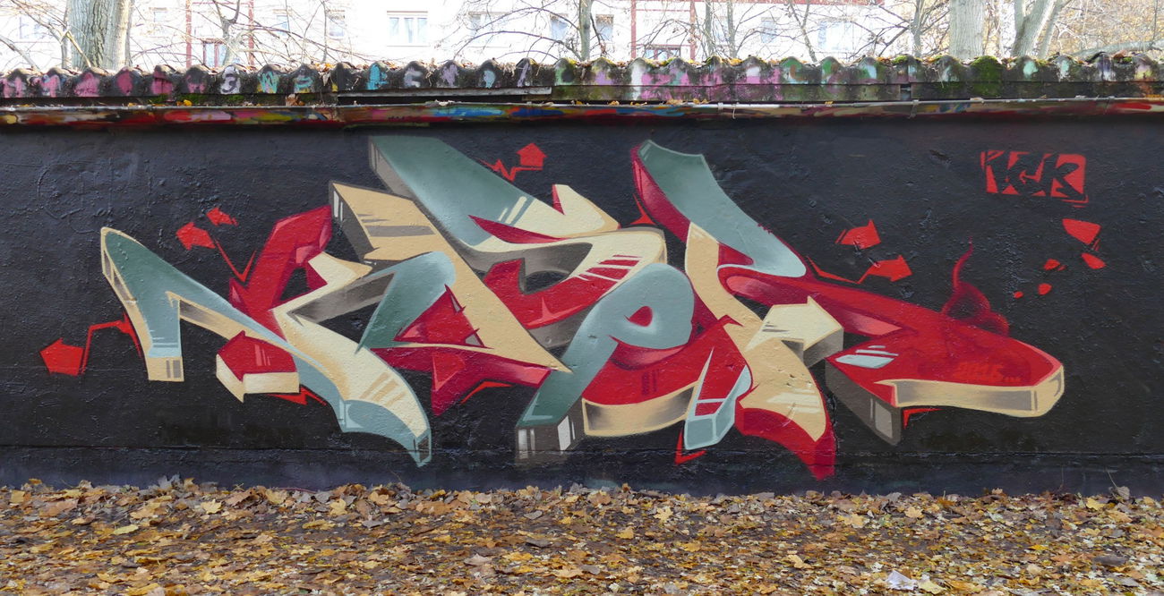 Graffiti Wall - Photo by KaserIGK (2016)