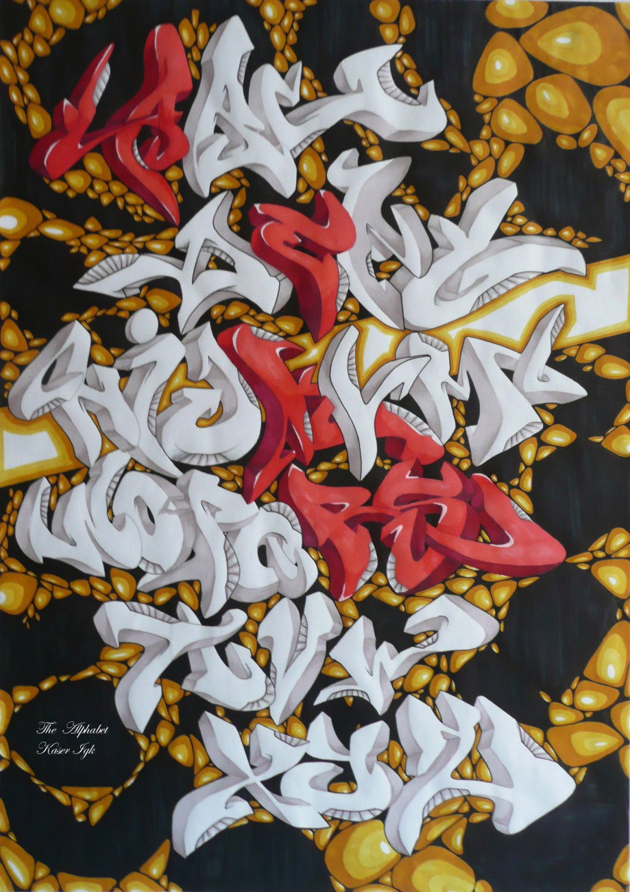 Graffiti Sketch - Photo by KaserIGK (2015)