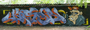 Graffiti Wall - Photo by KaserIGK (2016)