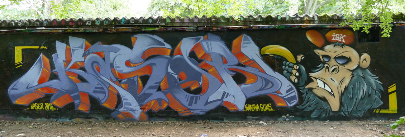 Graffiti Wall - Photo by KaserIGK (2016)