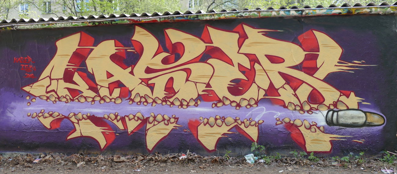 Graffiti Wall - Photo by KaserIGK (2016)