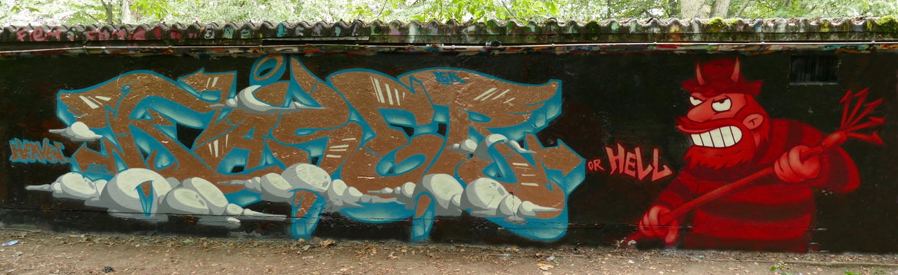 Graffiti Wall - Photo by KaserIGK (2016)