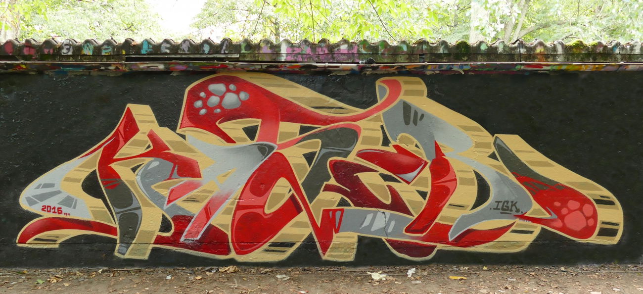 Graffiti Wall - Photo by KaserIGK (2016)