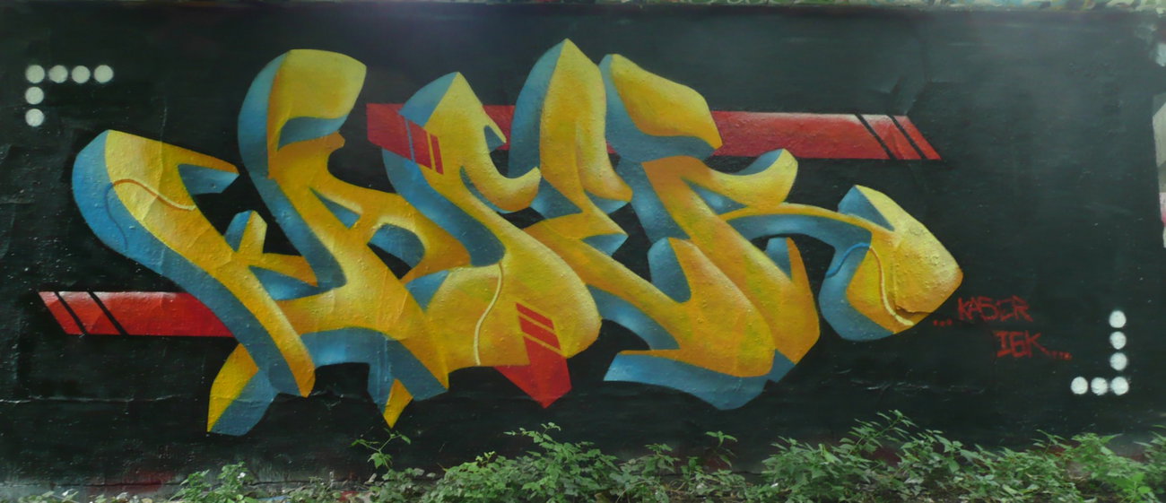Graffiti Wall - Photo by KaserIGK (2015)