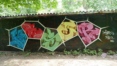 Graffiti Wall - Photo by KaserIGK (2016)