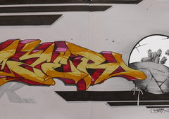 Graffiti Sketch - Photo by KaserIGK (2016)