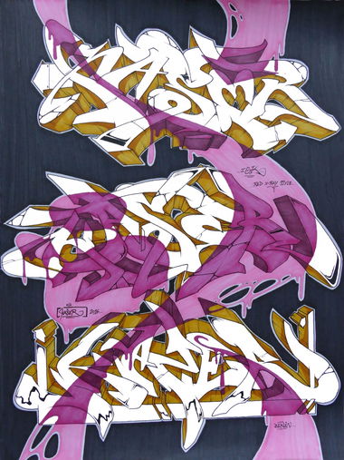 Graffiti Sketch - Photo by KaserIGK (2016)