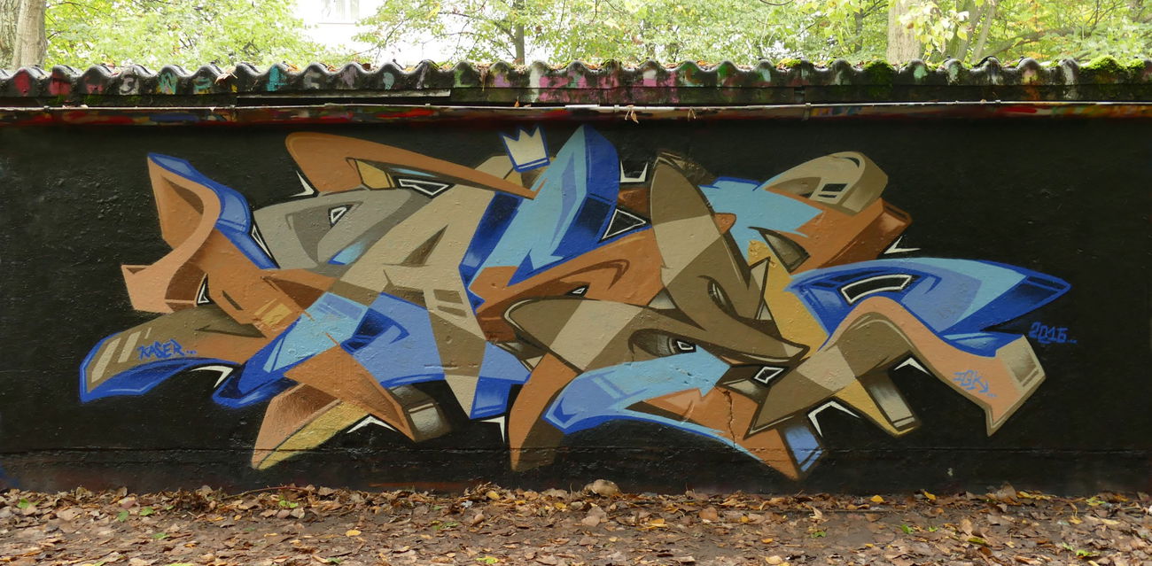 Graffiti Wall - Photo by KaserIGK (2016)