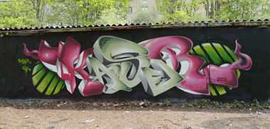 Graffiti Wall - Photo by KaserIGK (2016)