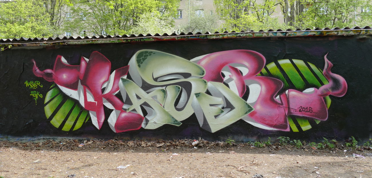 Graffiti Wall - Photo by KaserIGK (2016)