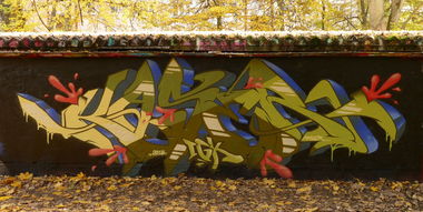 Graffiti Wall - Photo by KaserIGK (2016)