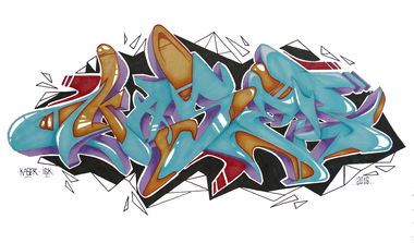 Graffiti Sketch - Photo by KaserIGK (2016)
