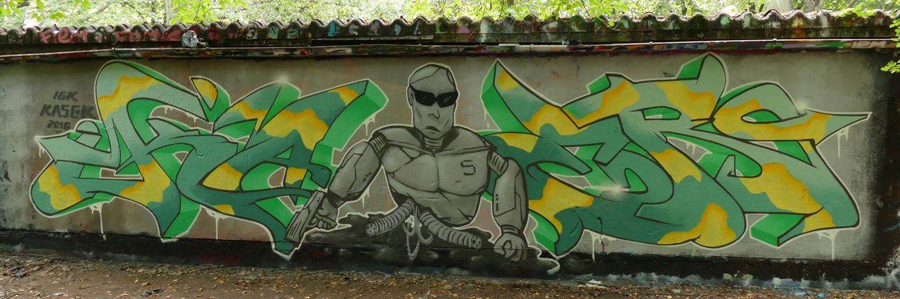 Graffiti Wall - Photo by KaserIGK (2016)