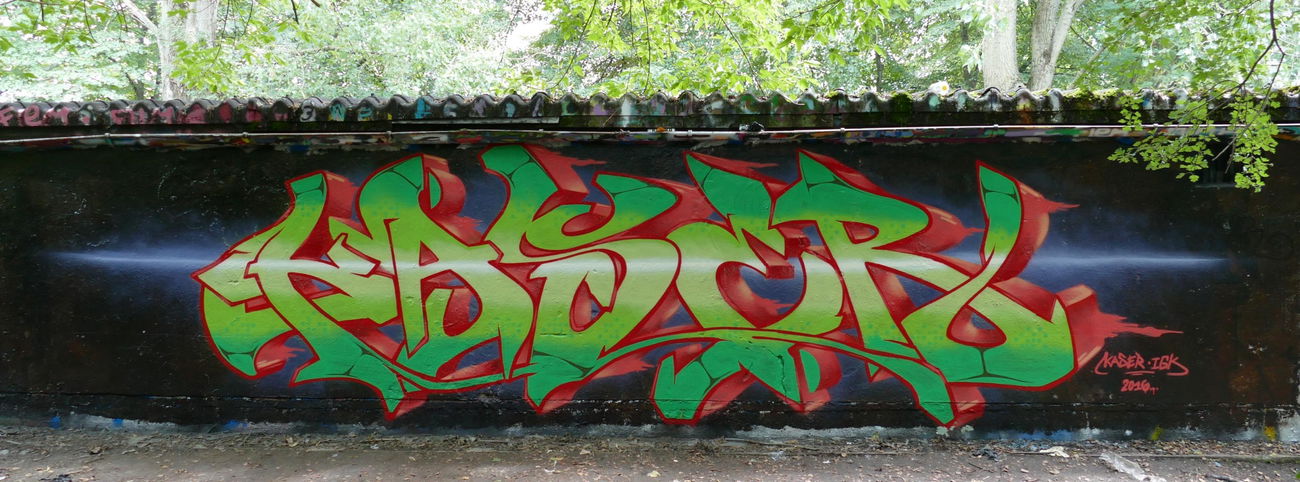 Graffiti Wall - Photo by KaserIGK (2016)