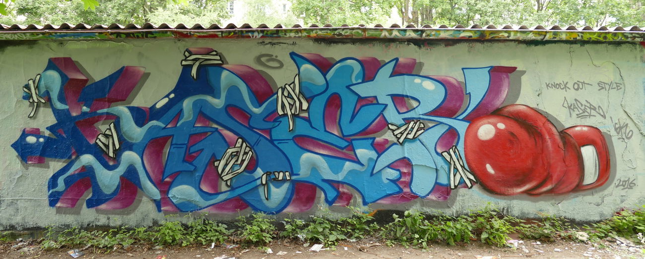 Graffiti Wall - Photo by KaserIGK (2016)